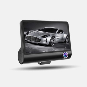 Touch Screen Front and Rear Dual Camera Car Dash Cam Ultra Clear Car Rear View Mirror Recorder