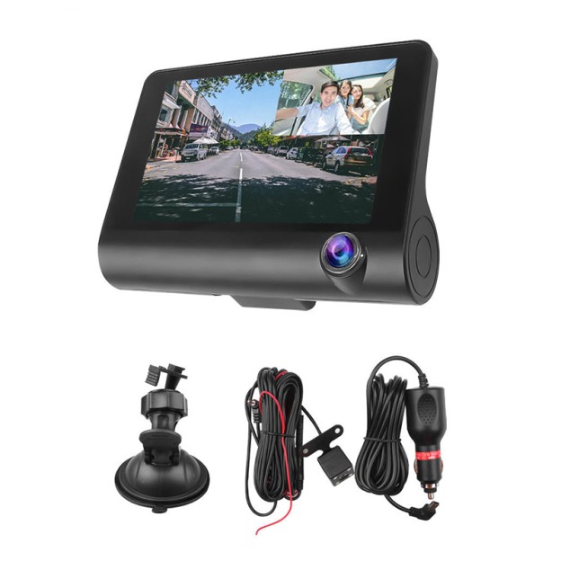 Touch Screen Front and Rear Dual Camera Car Dash Cam Ultra Clear Car Rear View Mirror Recorder Touch Screen Front and Rear Dual Camera Car Dash Cam Ultra Clear Car Rear View Mirror Recorder